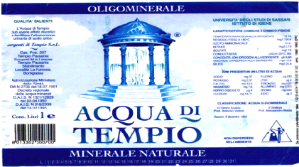 Acqua Di Tempio