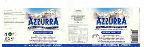 Acqua Minerale Azzurra