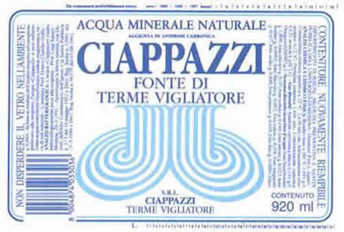 Acqua Minerale Ciappazzi