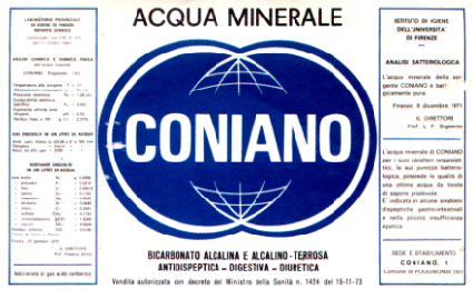 Acqua Minerale Coniano