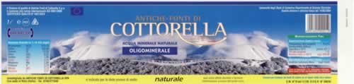 Acqua Minerale Cottorella