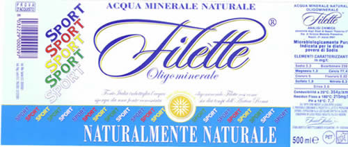 Acqua Minerale Filette