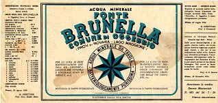 Acqua Minerale Fonte Brunella