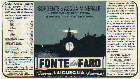Acqua Minerale Fonte Del Faro