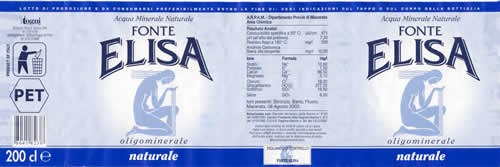 Acqua Minerale Fonte Elisa