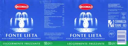 Acqua Minerale Fonte Lieta