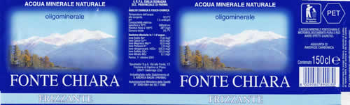 Acqua Minerale Fontechiara