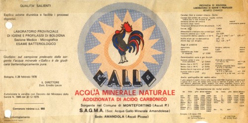 Acqua Minerale Gallo