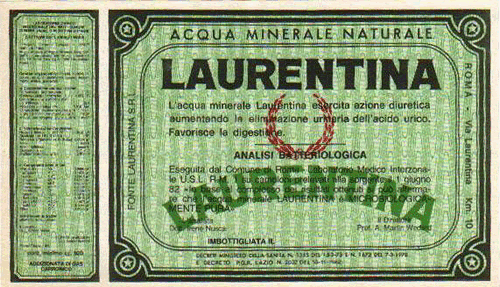 Acqua Minerale Laurentina