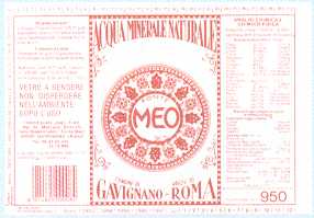 Acqua Minerale Meo