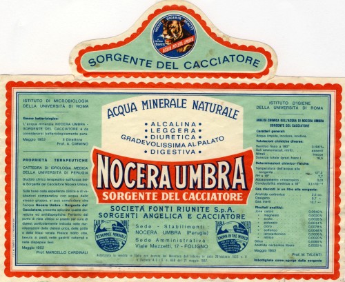 Acqua Minerale Sorgente Del Cacciatore