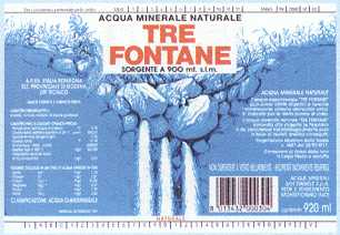 Acqua Minerale Tre Fontane