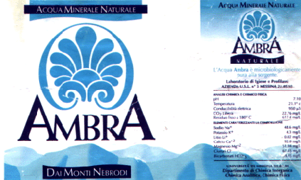 Acqua Minerale Ambra