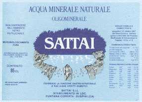 Acqua Minerale Sattai